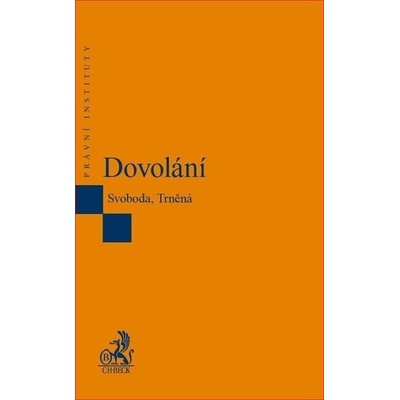 Dovolání - Karel; Trněná Klára Svoboda