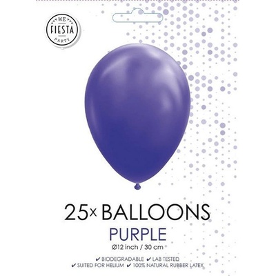 Fiësta Balónky fialové ø30cm 80519