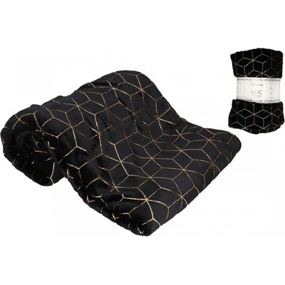Home Deka 280 g čierna 160x200