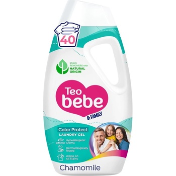 Teo bebe Гел за пране Teo Bebe & Family - Лайка, 40 пранета, 1.8 l (3800024048548)