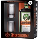 Likéry Jägermeister 35% 0,7 l (darčekové balenie 2 poháre)