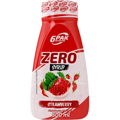 6PAK Nutrition Syrup Zero - Strawberry [500 мл]