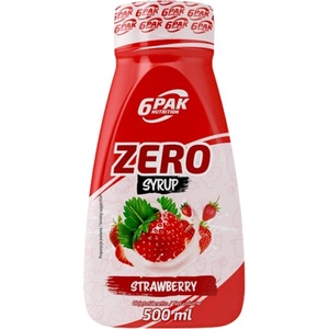6PAK Nutrition Syrup Zero - Strawberry [500 мл]