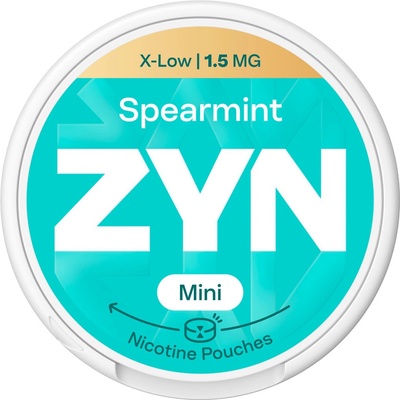 ZYN SPEARMINT 1,5 mg 20 sáčků – Zboží Dáma
