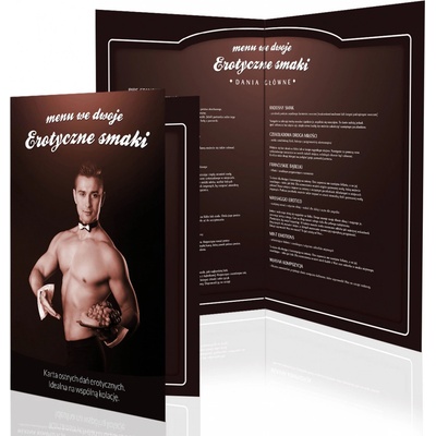 Erotická hra Menu pro dva erotické chutě – Zboží Mobilmania