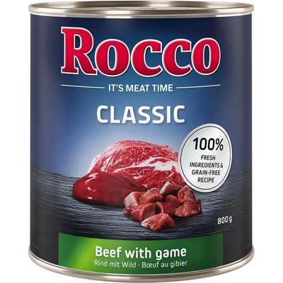 Rocco Classic Mix Adult Beef with Game 800 g