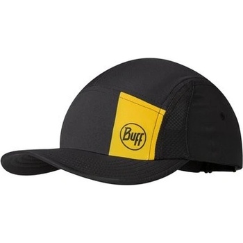 BUFF 5 Panel Cap logo black