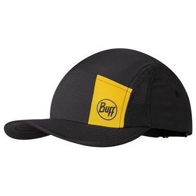 BUFF 5 Panel Cap logo black