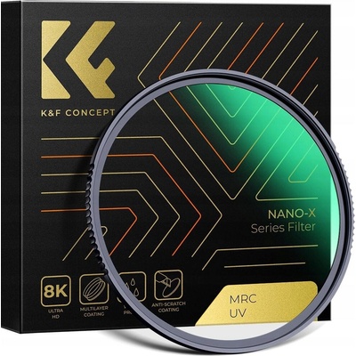 K&F Concept UV 8k MRC Nano X Slim 58 mm