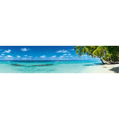Dimex KI260-091 Samolepící fototapeta do kuchyně Paradise beach rozměry 260 x 60 cm