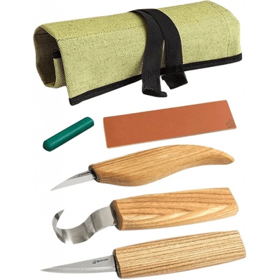 BeaverCraft řezbářská sada Extended Spoon and Whittle Knife Set