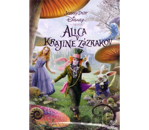 Alenka v říši divů DVD