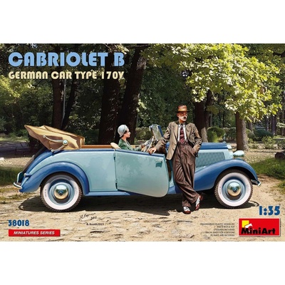 MiniArt Cabriolet B German Car Type 170V 1:35