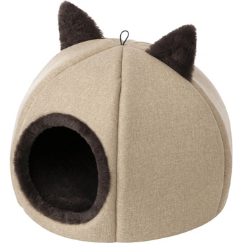 Kitty Head R1 Búdka pre mačku béžová 40 x 40 x 28 cm