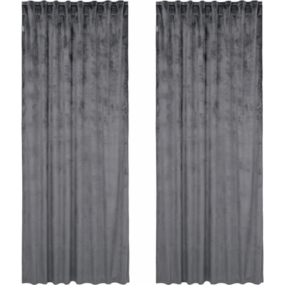 LOOKS by Wolfgang Joop Závěs, 135 x 245 cm, 2 kusy (tmavě šedá) – Zboží Dáma