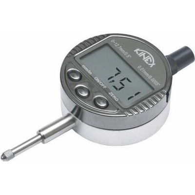 KINEX K-MET Úchylkoměr číselníkový 0-12,7 mm 0,01 mm Φ60 mm IP54 KI1155-25-010
