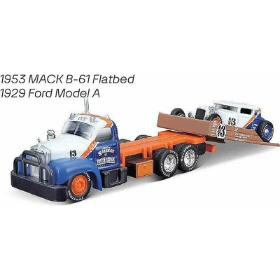 Maisto Elite Transports I52 B 61 Mack & Ford Model A 1:64