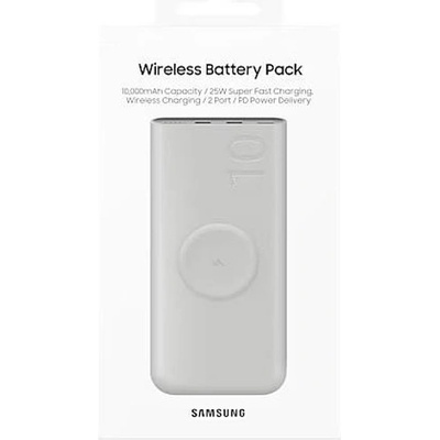 Samsung Външна батерия Samsung 10000 mAh Wireless Battery Pack EB-U2510XUEG (10000 mAh Wireless Battery Pack EB-U2510XUEG)
