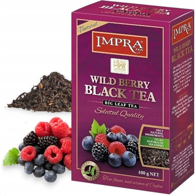 Impra Čierny čaj Wildberry 100 g