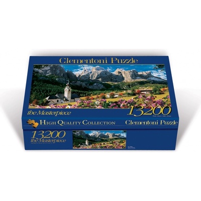 Clementoni panoramatické Sellagruppe Italské Dolomity 13200 dielov