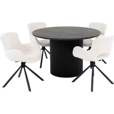 House Nordic stůl Boavista a 4x židle Amorim