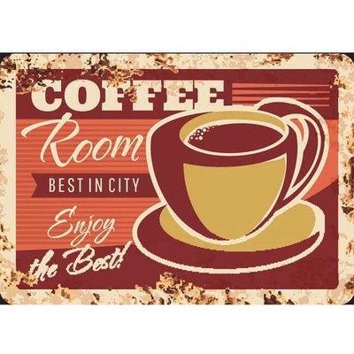 Ceduľa Coffee Room