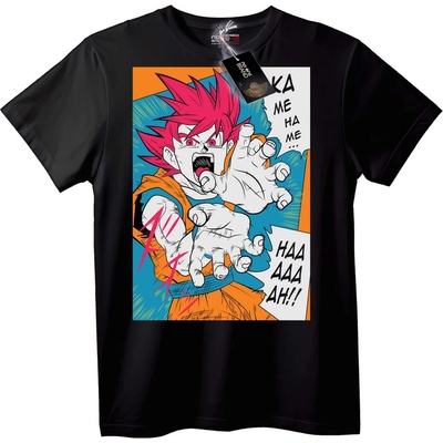 NOONEBRAND Тениска Dragon Ball Z Камехамеха - L, White