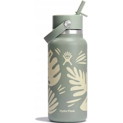 Hydro Flask Wide Flex Straw Cap 32 oz 950 ml zelená