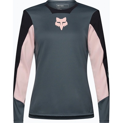 Fox Defend LS Jersey Creation deep cobalt dámský