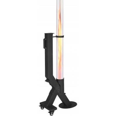 Zibi Smartkominki Volně stojící bio krb 30 x 172,2 x 58,3 cm černý