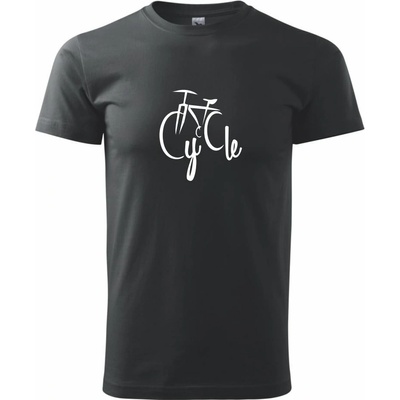 Cycle bicykel pánske tričko čierne