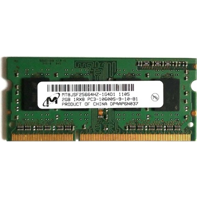 Mircron DDR3 2GB 1333MHz CL9 MT8JSF25664HZ-1G4D1