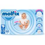 Molfix Бебешки пелени Molfix 3 - 60 броя