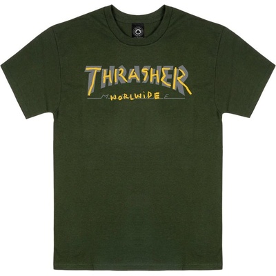 Thrasher TRADEMARK TEE Forest Green
