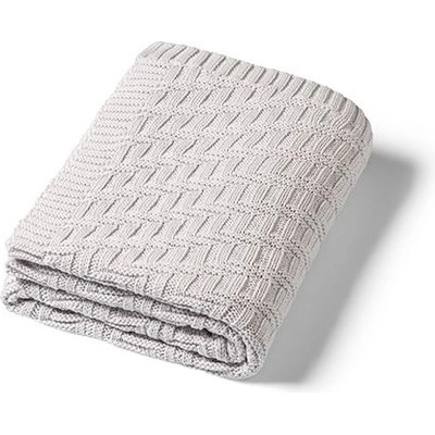 Babyono Бебешко плетено одеяло BabyOno - 75x100 см, Сиво (5901435417232)