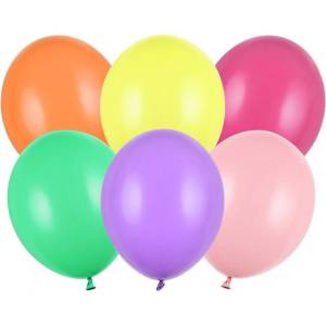 Party Deco Пастелен микс от латексови балони - 30 см / 100 бр (sb14p-000)