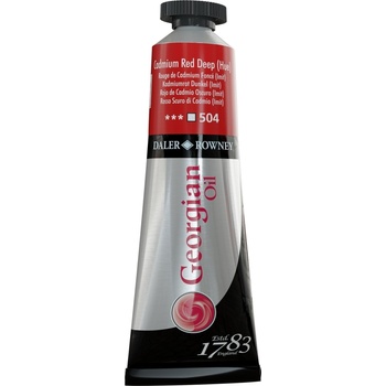 Daler Rowney Georgian Маслена боя Cadmium Red Deep Hue 38 ml 1 бр (111014504)