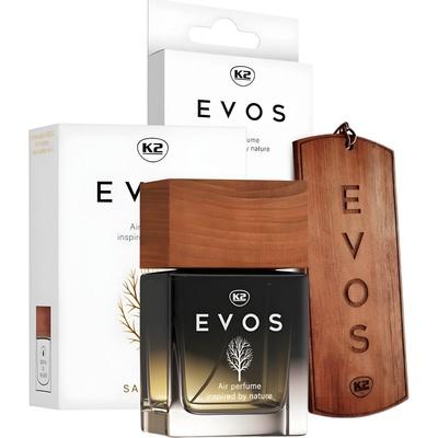 K2 Evos Samurai drevený prívesok + parfum