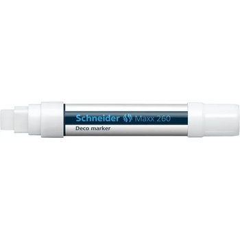 Schneider Мелков маркер, 5-15 мм, SCHNEIDER "Maxx 260", бял 126049 (126049)