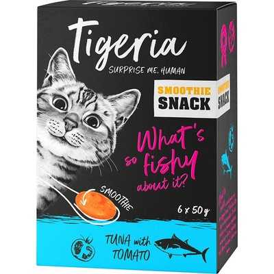 Tigeria Smoothie Snack tuňák s rajčaty 24 x 50 g
