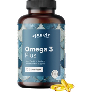 Purely Nutrition Omega-3 Plus 1000 mg - 180 Софтгели