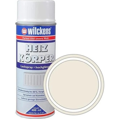 Wilckens heizkoerper farba na radiátory v spreji 400 ml krémová biela