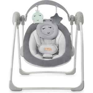 MoMi Електрическа бебешка люлка MoMi - Liss, сива (BULE00048) - ozone