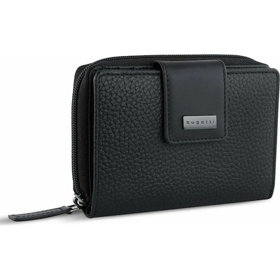 Bugatti Sina Zip S černá s RFID 49223201