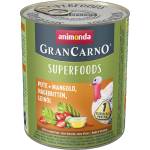 Animonda GranCarno Superfoods - пуйка + манголд 800 г