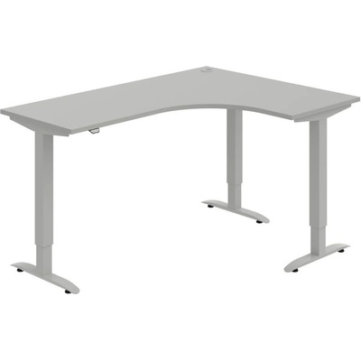 OFFICE PRO s.r.o. HOBIS trigon elektr.staviteľný stôl stand.ovlad. - MST 2 60 L, šedá