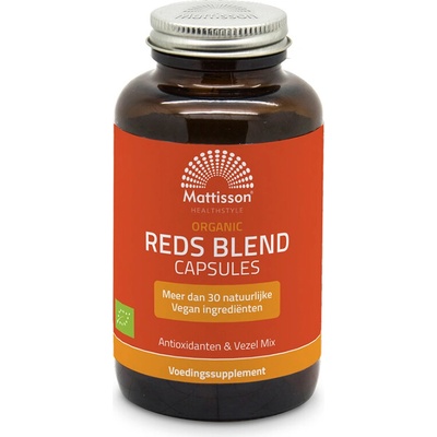 Mattisson Healthstyle Антиоксидантна формула от червени плодове и зеленчуци органик 180 капсули | Mattisson Healthstyle (MT1462)