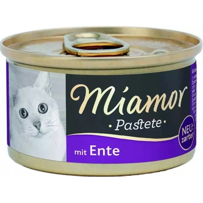 Miamor Pastete paštéta s kačicou 85 g