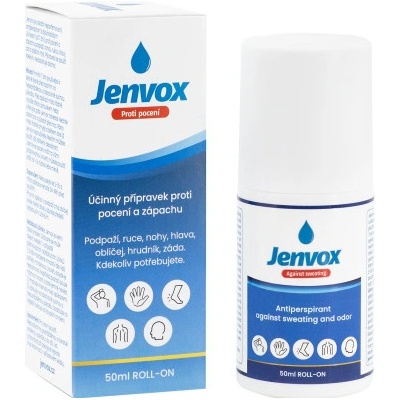 Jenvox roll-on proti pocení a zápachu 50 ml