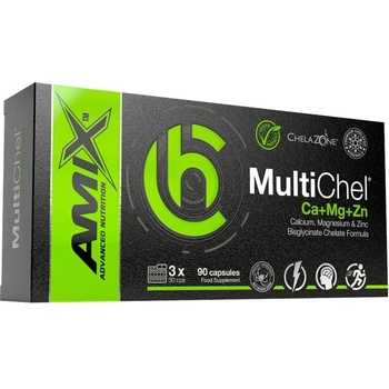 Image 1 of Amix Nutrition MultiChel - Ca+Mg+Zn Bisglycinate Chelate [90 капсули]